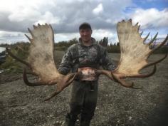 Alaska 70" bull moose